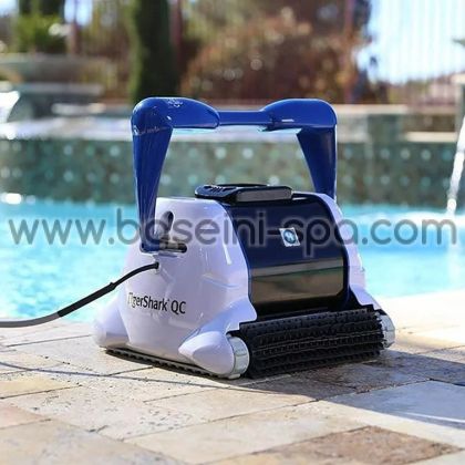 Робот за почистване на басейни модел  Tiger Shark QC